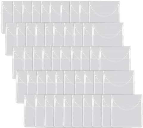 50pcs Mangas Bolsillo Sola Bolsillo Mangas Monedas Moneda Protectores Monedas Monedas Transparentes Para Protector Coleccionistas Monedas