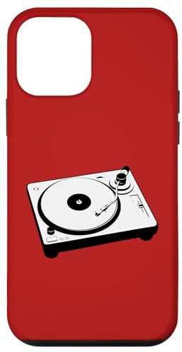 Giradischi in vinile vintage anni '80 e '90 per DJ ed elettrico Custodia per iPhone 12 mini