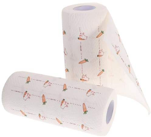 POPETPOP 2 Rotoli Salviette Detergenti Per Pulizia Della Cucina Tovaglioli Di Carta Per Cucina Panni Di Carta Per Pulizia