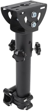 Headerbs Supporto Adattatore per Palo Satellitare, Rotazione Regolabile a 360° e Staffa di Inclinazione a 160° per Montaggio a Parete su Palo del Tetto di Yacht, Struttura in Acciaio Inossidabile