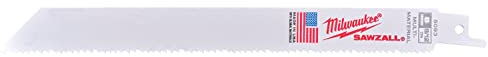 Milwaukee Alternativa, Sawzall-Lama per Sega bimetallica, 20,3 cm, Ghisa, Confezione da 1 pz