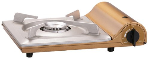 Iwatani Gas Countertop Stove, Open Heating, Natural Gas, Stainless Steel, 1395 grams, 7.4 cm Height, Automatic Shut-Off