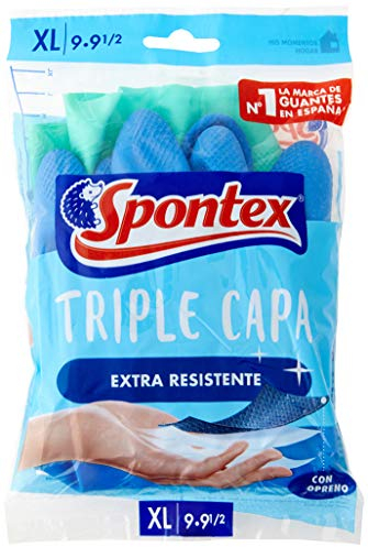 Spontex Paquet de gants à triple couche, taille XL