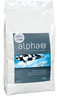 KOIFUTTER alpha ice - koinutrition one step ahead - absinkendes Winterfutter für Koi, 15 kg