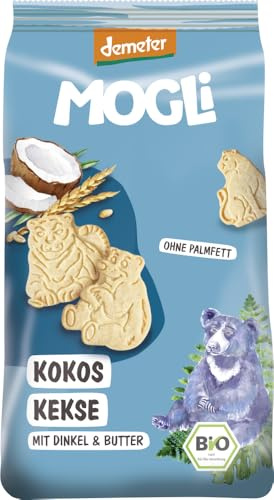 Kokos Kekse mit Dinkel und Butter 6 x 125 g