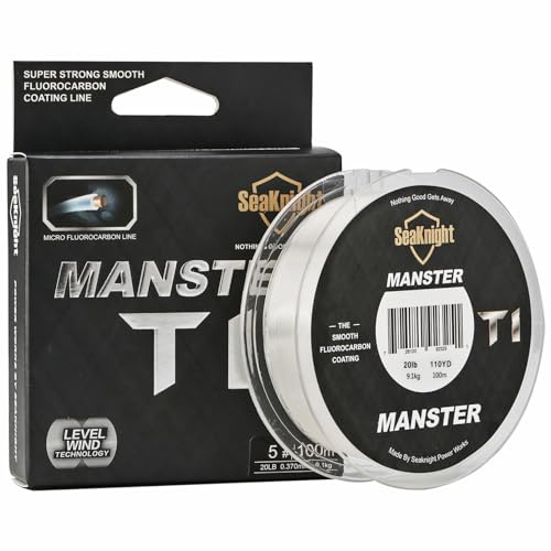 SeaKnight Fluorocarbon Einzelsaiten Angelschnur Fluorkohlenwasserstoff 50m/100m Karpfen Angeln Monofilament schnure sinkend Leader Line 3-100LB
