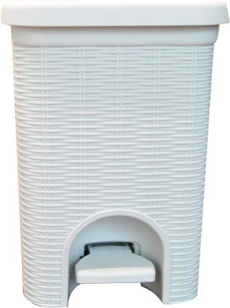 Amiko Papelera Blanca Mod. Havanna con Pedal