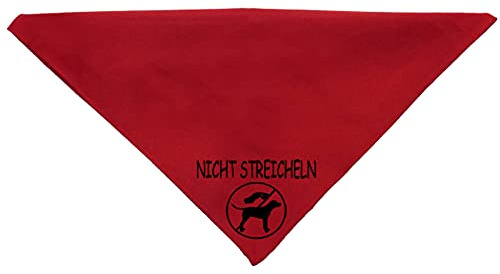 Hundehalstuch Nicht streicheln für Hund im Training Assistenzhund in Ausbildung