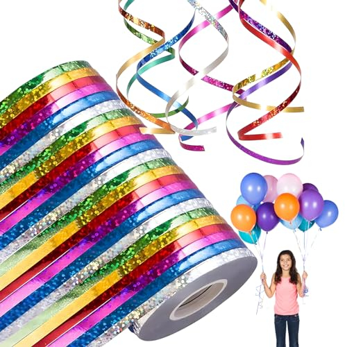 24 Pcs Filanti Per Compleanno,Tadpolez Streamer Per Feste,Stelle Filanti Multicolori,Stelle Filanti Per Decorazioni,Per Matrimoni, Compleanni, Feste di Natale