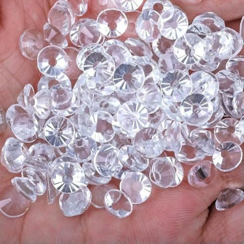 AB-Strasssteine SS3-SS50, nicht Hotfix, flache Rückseite, Strasssteine für Stoff, Kleidung, Nagelkunst, Strass-Dekoration, transparent, SS34 – 288 Stück