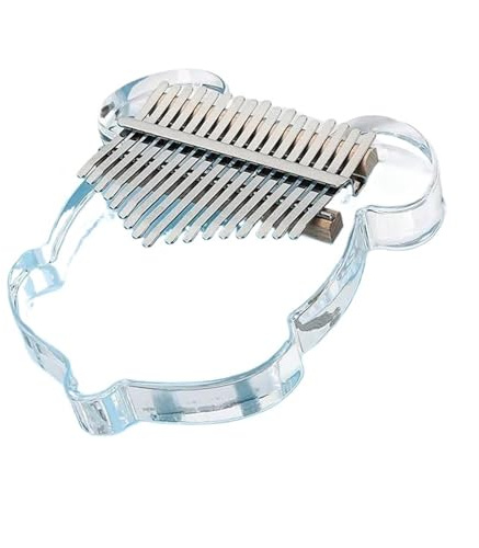 Kalimba-Daumenklavier 17-Tasten Transparentes Acryl-Kalimba-Fingerklavier Für Anfänger(A)