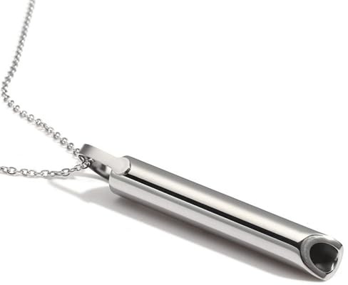 forbany Zenlace Dejar de Fumar, Hecho de Acero de Titanio de Elegante y Duradero Mejora el Sueño y la Concentración (Plata)