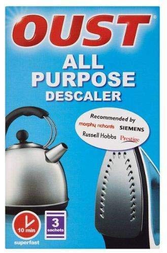 6 Boxes of Oust Descaler For Kettle Iron Shower Head