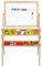 WOOMAX 42149 Pizarra de Madera 2 en 1, Multicolor