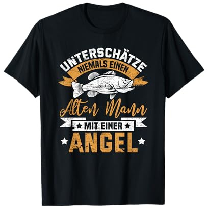 Angel Fischer Fischerhut Angel - Lustiger Angler Spruch T-Shirt
