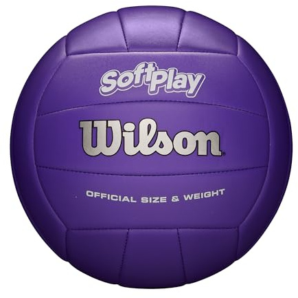 Wilson Soft Play Outdoor Volleyball - Purple