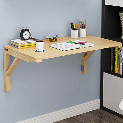 wandklapptisch klapptisch,tisch ausklappbar küchentisch esstisch klappbar aus holz an der wand hängender und esstisch wandtisch massivholz multifunktion einfach zu falten säubern platz sparen