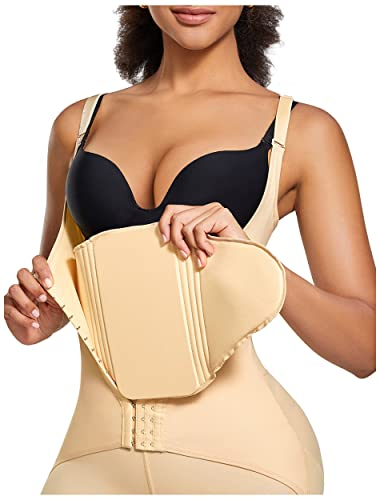 Bafully Tabla de compresión abdominal para aplanar el vientre AB Junta lumbar post cirugía Lipo Back Foam Board después de la liposucción