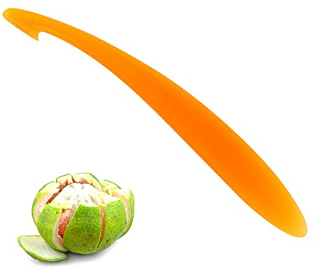 AWAVM Máquina de Pelado de Naranja de Plástico Con Mango Largo - Herramienta Para Pelar Naranjas