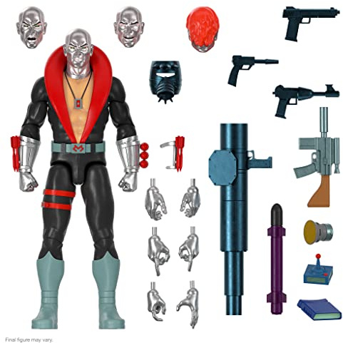 Super7 G.I. Joe Figur Ultimates Destro 18 cm | G.I. Joe A Real American Hero 17,8 cm Actionfigur Ultimates Wave 2 - Destro