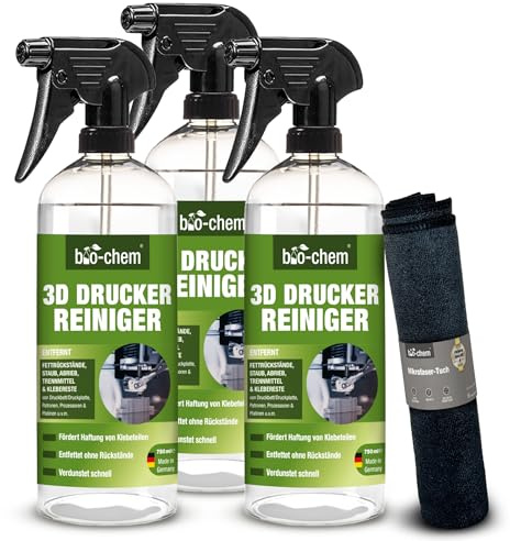 Bio-Chem Nettoyant pour imprimante 3D - 3X 750ml