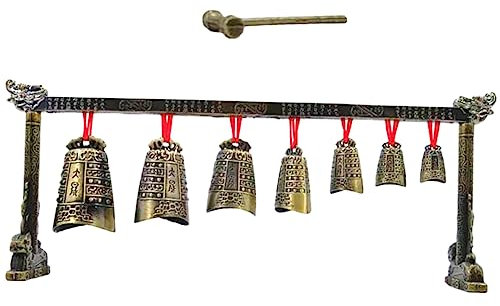ibasenice Vintage Chime Decoration Retro Chime Model Instrument Ornament Tabletop Decoration for Home Office Crafted Antique Charm