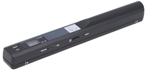 Tragbarer Scanner, Fotoscanner für A4-Dokumente, Handdokumentenscanner für Unternehmen, Bilder, Quittungen, Bücher, 8,27 Zoll HD 900DPI Farbscannerstab für Zuhause, Reisen, Büro