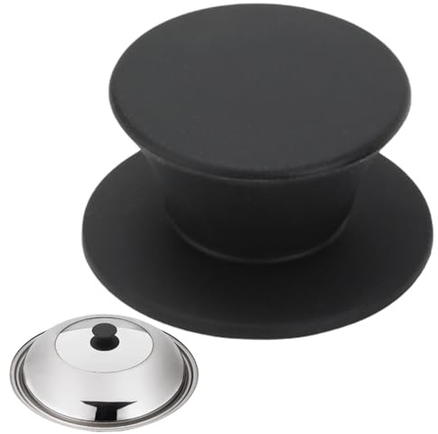 Bouton en silicone pour couvercle de casserole - Poignées de fixation du couvercle de poêle - Bouton en silicone portable pour couvercle de poêle | Poignées de fixation du couvercle de poêle en