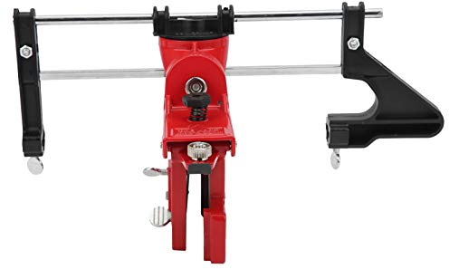 Bamjour Chainsaw Sharpener Guide, Chainsaw Chain Filing Guide Bar Mounted Chain Saw Sharpener Tool Sharpening Grinding Tool Sharpening