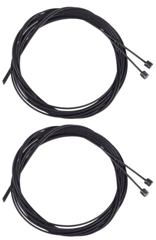 VICASKY 4 Pezzi Cavo del Cambio per Mountain Bike 16 M Nero Cavo Deragliatore Interno per Bici da Strada e Montagna Componenti per Ciclismo Resistenza a Umidità e Alte Temperature