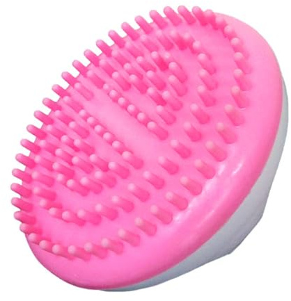 SWETRACE Spazzola Massaggiante Anticellulite Stimola la Pelle Ripristina L’aspetto per Gambe e Braccia in Tpr e Abs la Doccia Rosa