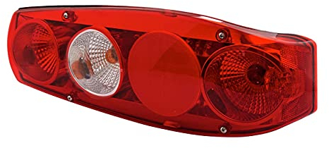 HELLA Feu arrière - Caraluna II - Illumination - 12V - Montage encastré/vissé - ECE - Couleur du voyant: rouge - Fiche: Fiche plate - gauche - Quantité: 1 - 2VA 341 419-111