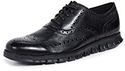 Cole Haan Men's Zerogrand Wing Oxfords, Black Blk Clsd Ho Blk Black, 8 UK