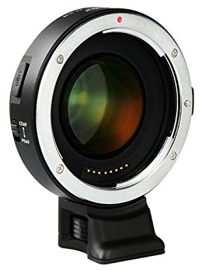 VILTROX® EF-E II F Verstärker Objektiv Adapter konverter für Canon EF-Objektiv auf Sony A7 A9 A7R A7S A6300 A6500, Unterstützung CDAF PDAF Fokus/Autofokus/Vergrößern der Blende