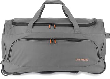 travelite trolley sac de voyage à roulettes, valise souple de sport BASICS FRESH, valise à roulettes grand au design sportif, 71 cm, 89 litres