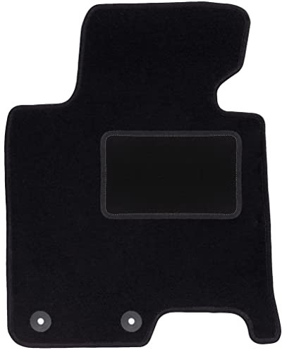 Wielganizator Automatte – Passend für Hyundai i40 Kombi, Limousine 2011- – Velours – Autozubehör - Auto Fußmatten – Fußmatte Auto – 1-teilig - schwarz