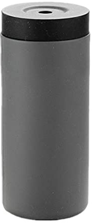 LIZHOUMIL Washing Up Liquid Dispenser - Silicone Divided Bottle, Easy Squeeze Liquid Soap Dispenser - Gray