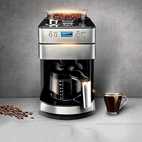 IUBGFTO Coffee machine For Domestic Use Automatic Commercial Food Grade Stainless Steel Coffee Powder Dual-Use