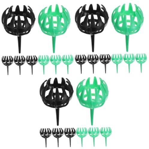 POPETPOP 60pezzi Fertilizer Holder Boxes Per Bonsai Contenitori Plastica Per Fertilizzante Facili Da Usare e Resistenti Da Verdi Neri Per Giardinaggio e Piante Ornamentali