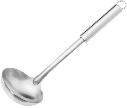LIGIGWASH Cucchiaio da Zuppa Acciaio Inossidabile con Resistente Utensile per Preparazioni Gourmet Facile da e Appendiabile per Comfort e
