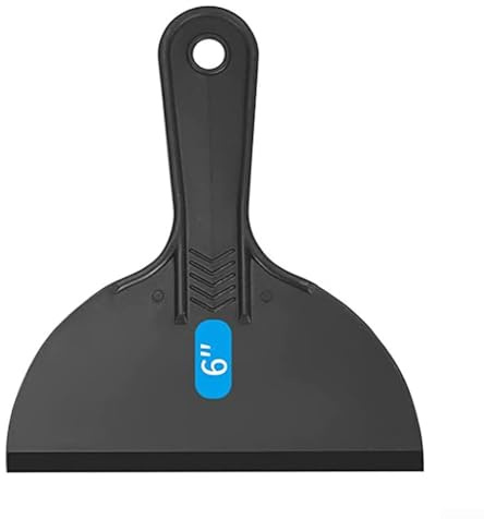 Eawfgtuw Juego de raspadores de pintura multiusos, kit profesional de masilla de 1.5 a 8 pulgadas, espátula de plástico para reparación de paredes, eliminación de papel tapiz, acabado exterior