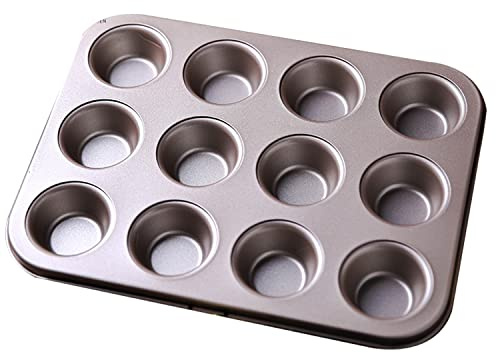 Pirofila, Stampo for muffin di alta qualità, antiaderente, for piccole torte, addensare, da cucina(S)