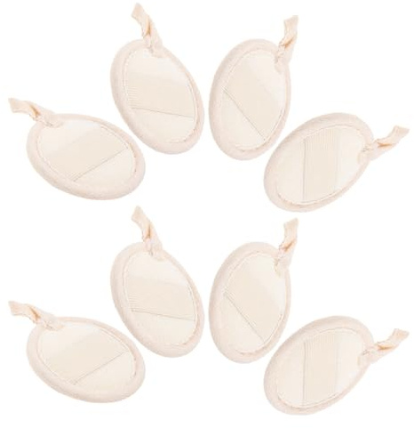 NIYANGLE 8 Stück-pack Peeling Pads fürs Gesicht Weiche Sanfte Peeling Körperpads aus Hautfreundlichem Material Glättende Porenreinigung für Männer und Frauen Duschpeeling für