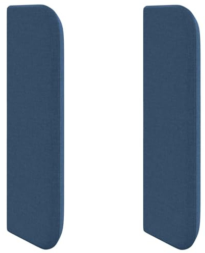 ZXQVLMRS Kopfteil Wandpaneel 40,5 x 40,5 cm Stoff Blau Polsterung Wandkissen für Schlafzimmer Bett Kopfteil-Erweiterung Wanddekoration