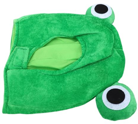 Gorro de Animal de Peluche con Ojos Grandes Lindo Diseño para Cosplay y Eventos Divertidos, Hecho de Poliéster, 1 Unidad