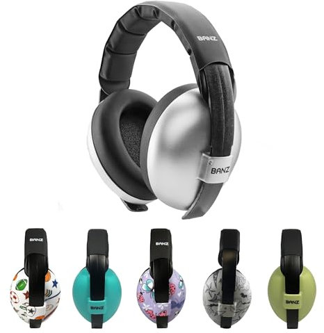 Banz Bubzee Baby Kopfhörer für Lärmschutz - Baby Ohrenschützer, Neugeborenes Säugling & Kleinkind, 0 bis 36 Monate, verstellbar