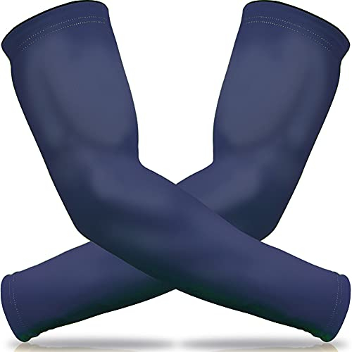 Beister, 1 paio di manicotti a compressione per braccio atletico per donne e uomini, traspiranti, sportivi, per pallacanestro, corsa, ciclismo