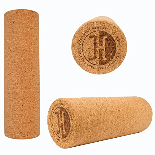 JUCKER HAWAII Balance Board Ocean Rocker Kork Rolle - Korkrolle für jedes Balance Board - Trick Wave Korkrolle aus massivem Kork – Ø 10 cm, Breite 33 cm - Surfen zuhause - Find Your Balance