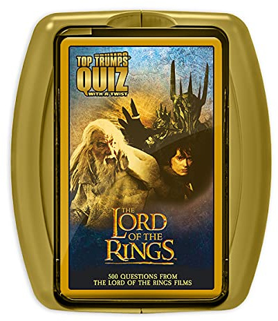 Top Trumps Lord of The Rings Quiz Game