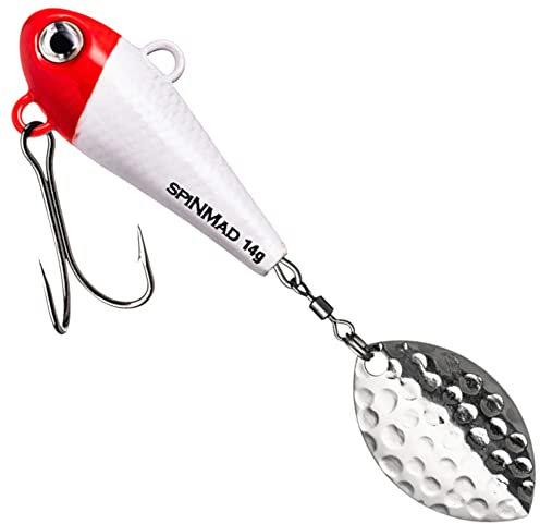 SpinMad Jigspinner 14g - Spinnköder, Farbe Lieblingsköder:Redhead